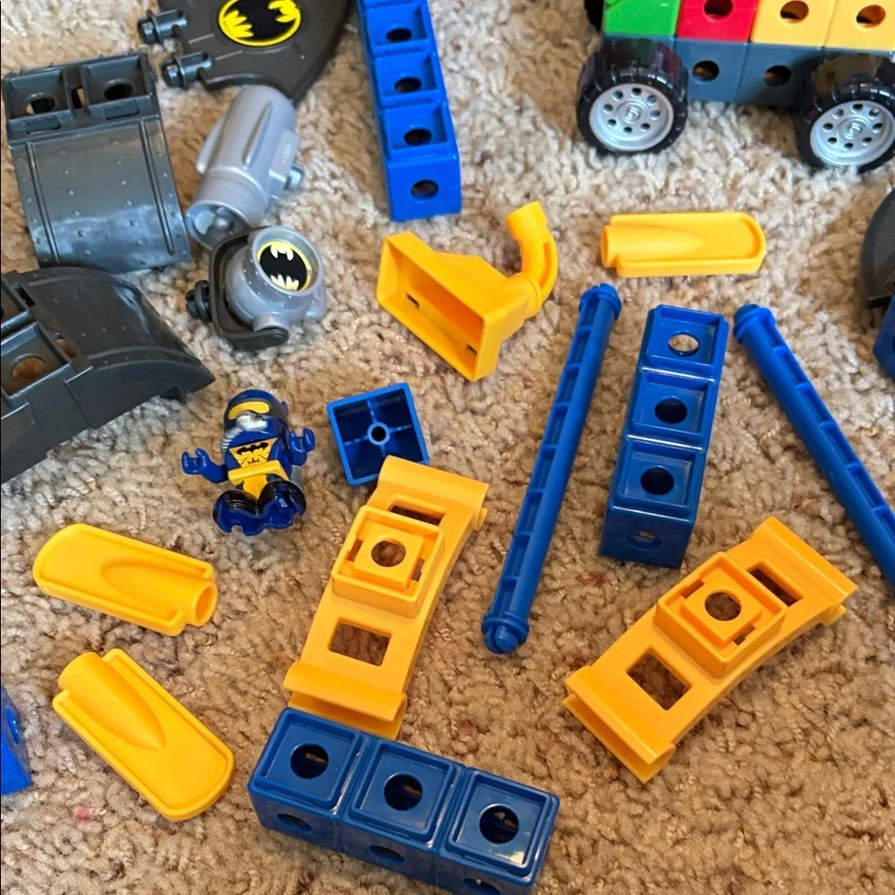 Fisher Price Trio Blocks Batman Theme Parts And pieces